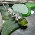 Starfish Peridot Necklace