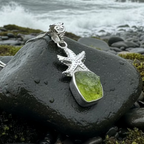 Starfish Peridot Necklace