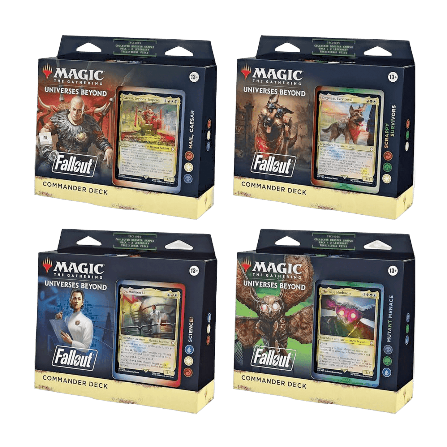 Magic Single Fallout Commander Deck | MTG | New - Science!
