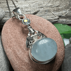 Bee Aquamarine Necklace - 18