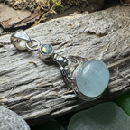 Bee Aquamarine Necklace