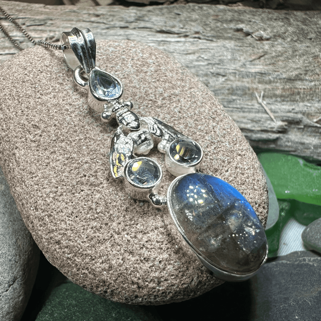 Fairy Dust Bee Necklace - 18