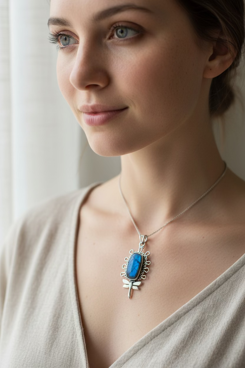Zafira Dragonfly Necklace