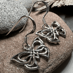 Flutter Celtic Butterfly Earrings - 