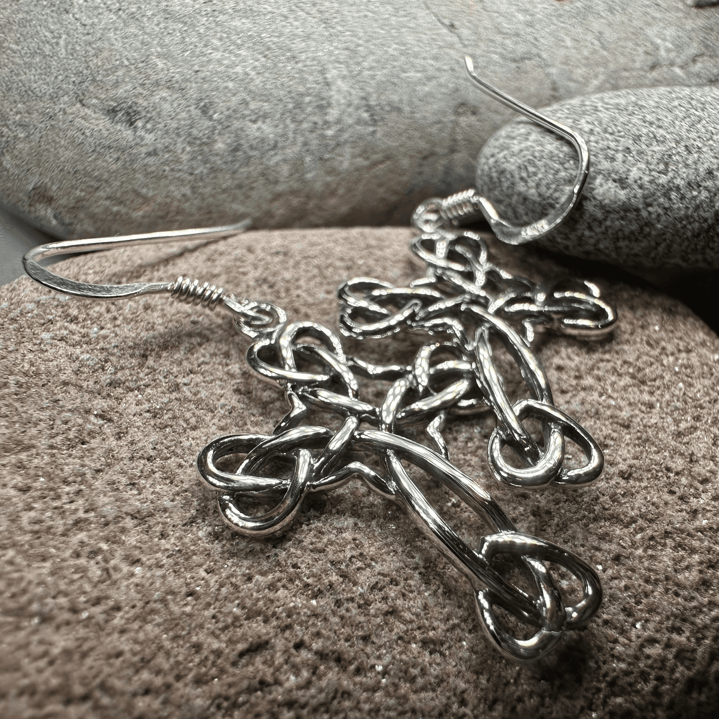 Angelisa Celtic Cross Earrings - 