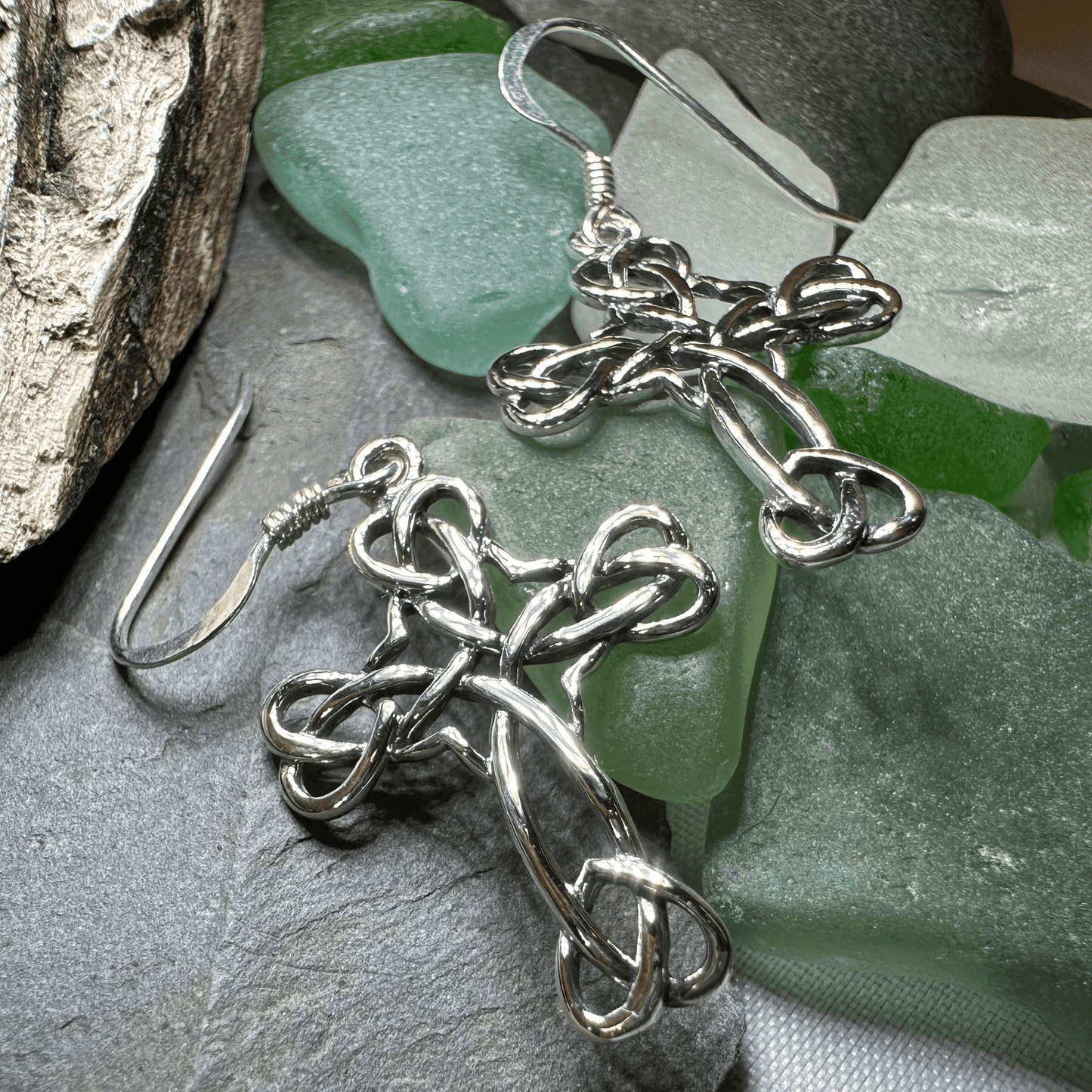 Angelisa Celtic Cross Earrings - 