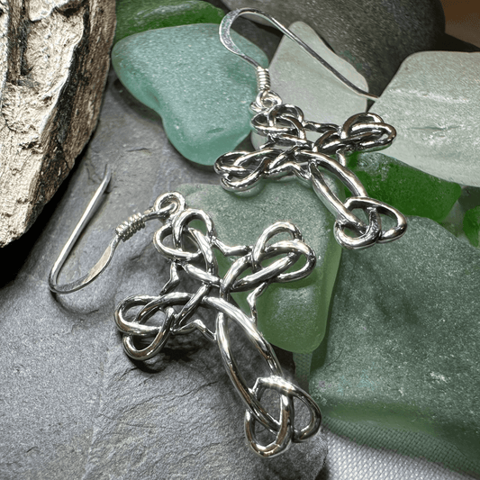 Angelisa Celtic Cross Earrings - 