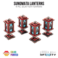 Sunomata Lanterns - Color Printed