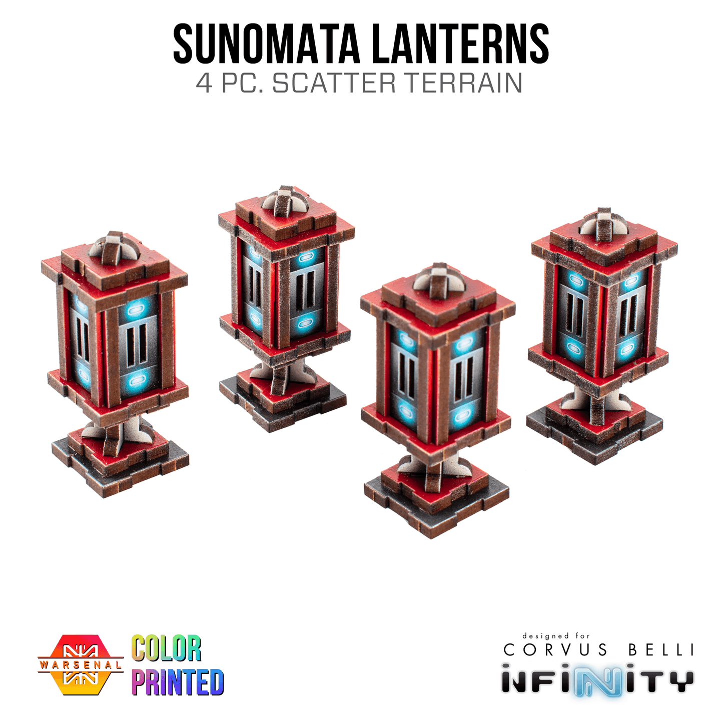 Sunomata Lanterns - Color Printed