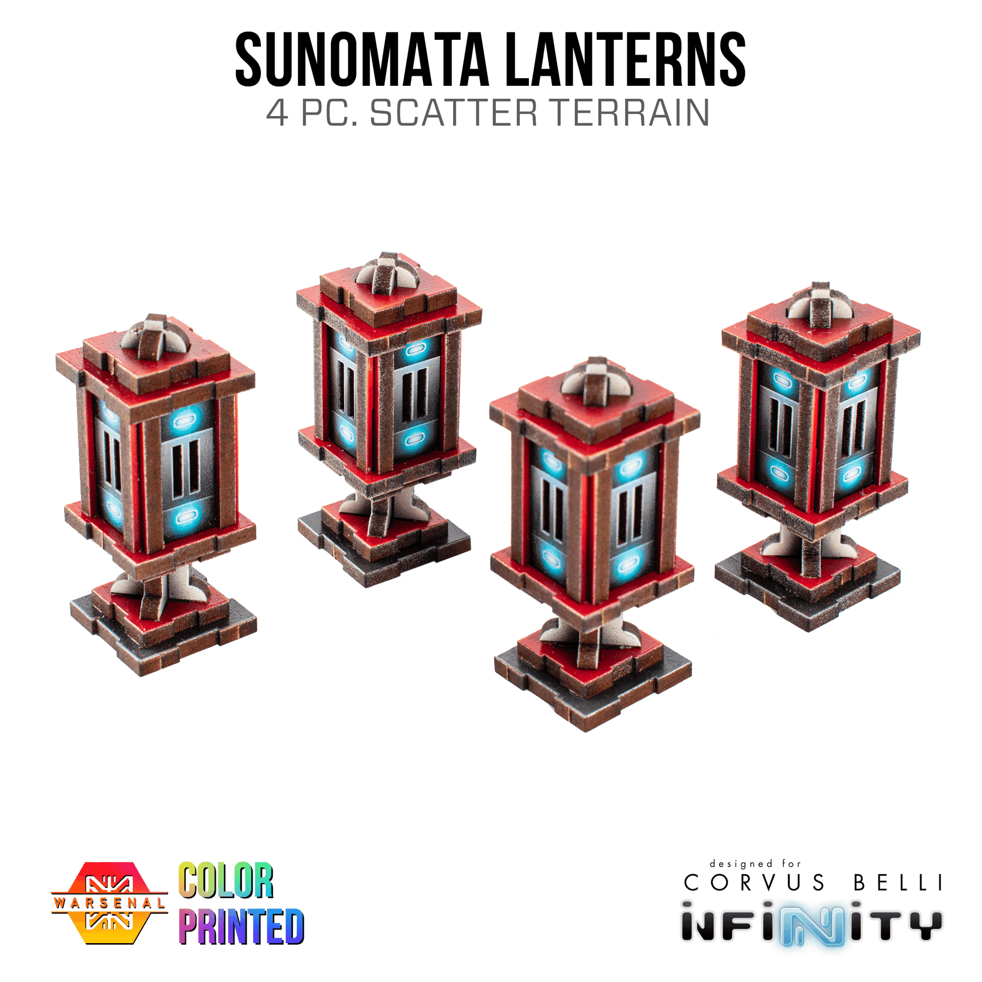 Sunomata Lanterns - Color Printed