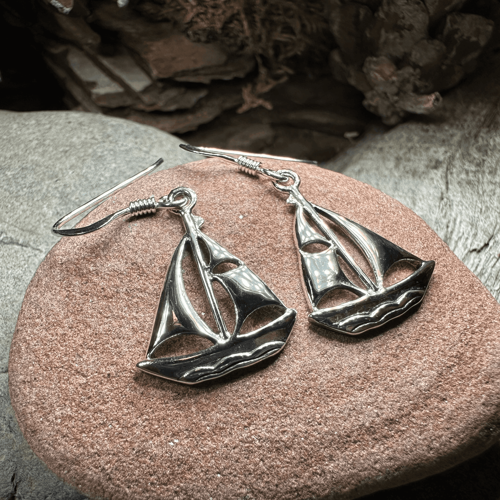 Fairwinds Ship Earrings - 18