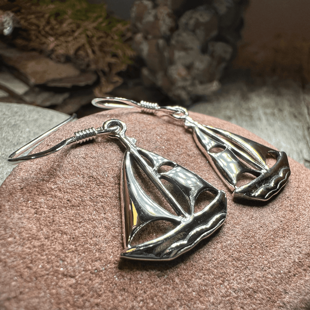 Fairwinds Ship Earrings - 18