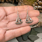 Fairwinds Ship Earrings - 18