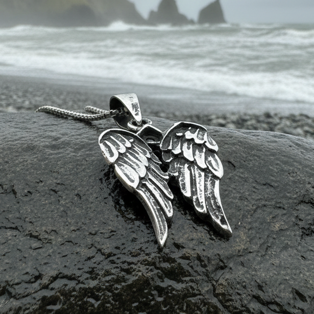 Gentle Angel Wings Necklace