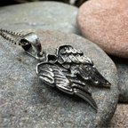 Gentle Angel Wings Necklace
