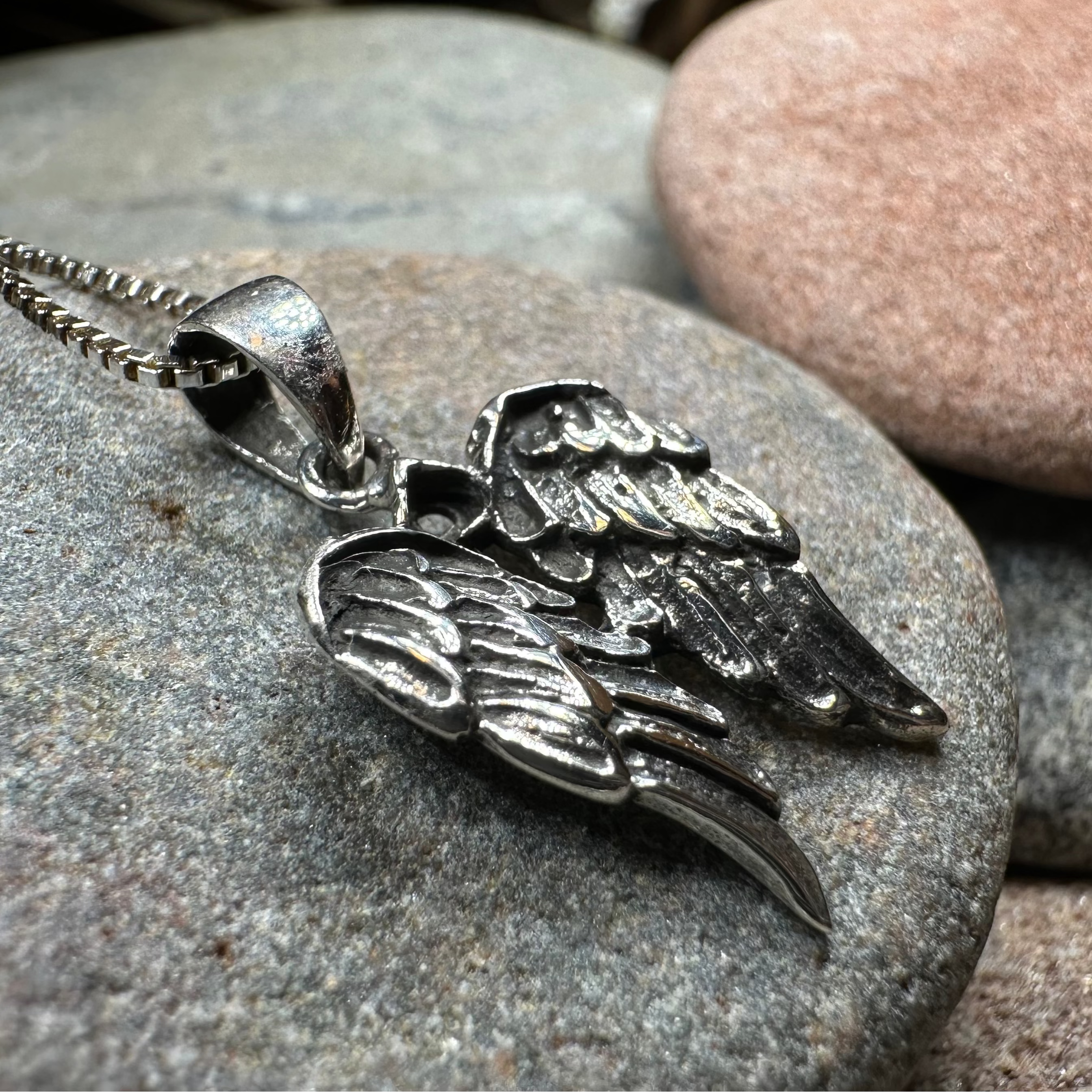 Gentle Angel Wings Necklace