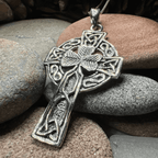 Collins Celtic Cross Shamrock Necklace - 18