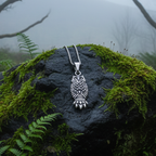 Silver Owl Necklace