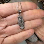 Silver Owl Necklace