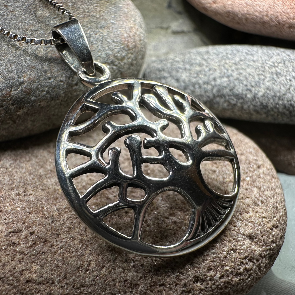 Modern Tree of Life Necklace