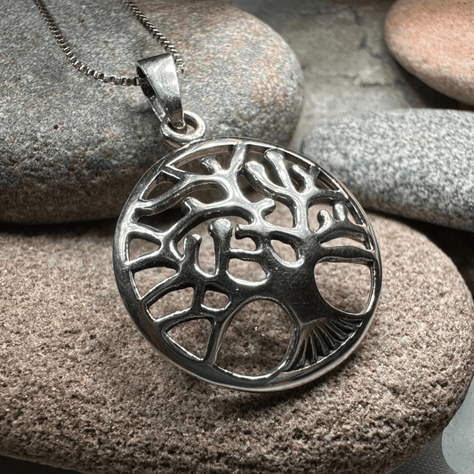 Modern Tree of Life Necklace - 18