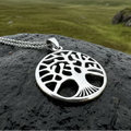 Modern Tree of Life Necklace
