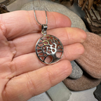 Modern Tree of Life Necklace