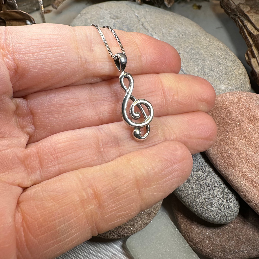 Sweet Music Note Necklace