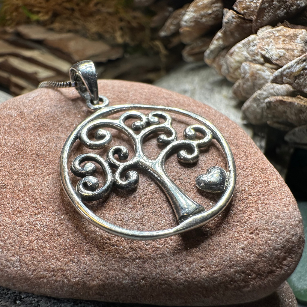Heart Tree of Life Necklace