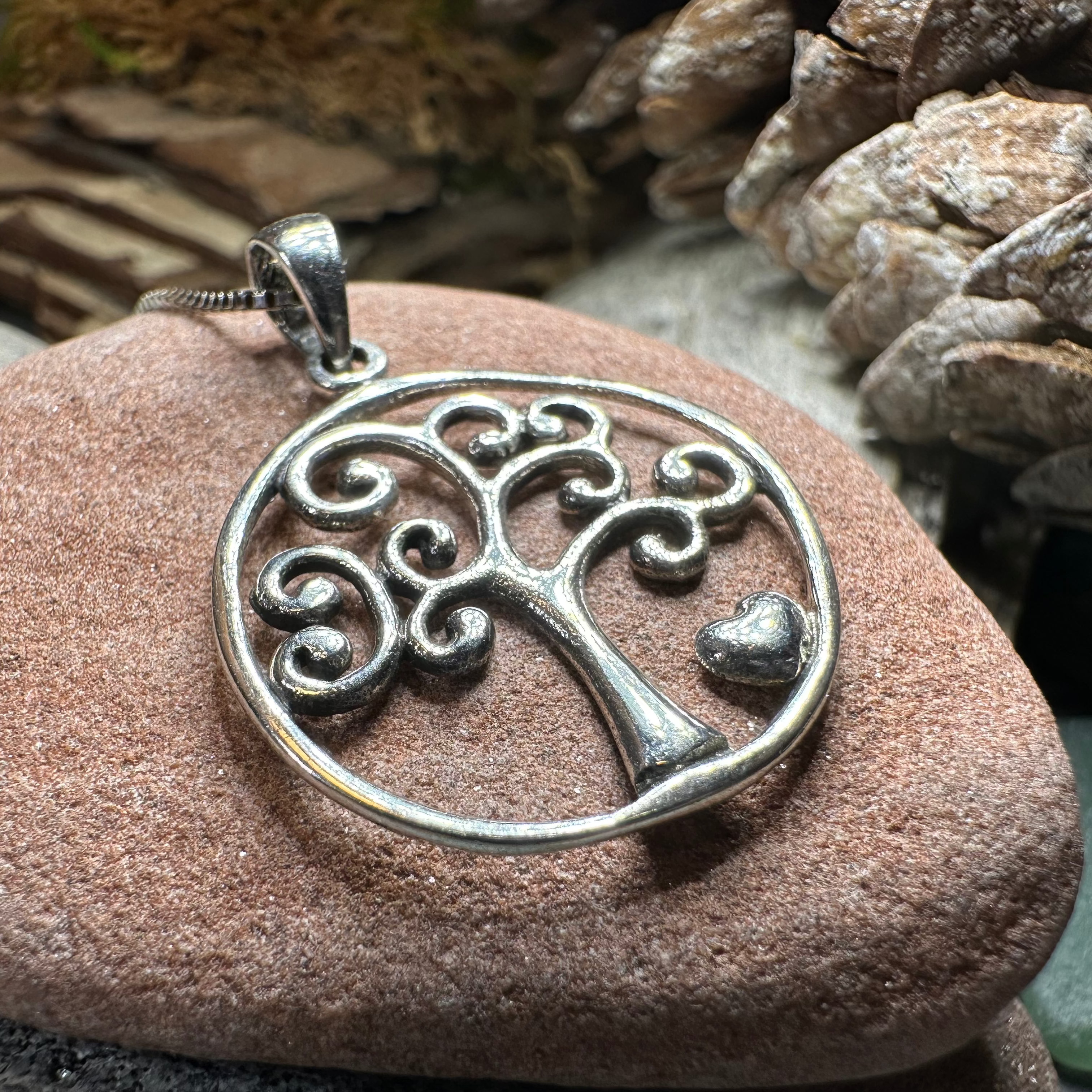 Heart Tree of Life Necklace
