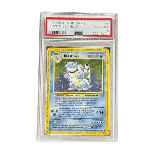 Pokemon PSA Graded Single Cards - Featured! Blastoise | Base Set | 8