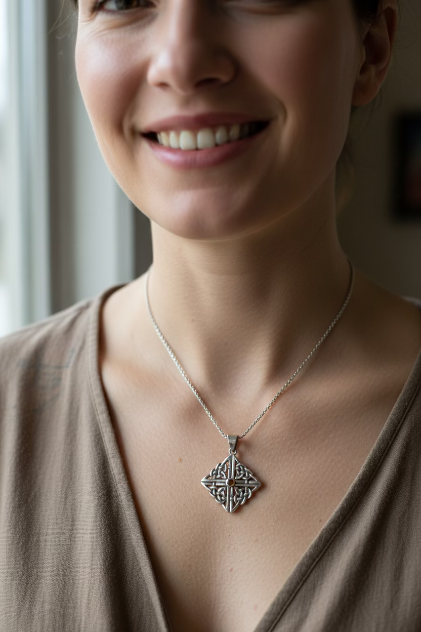 Asthore Celtic Knot Necklace