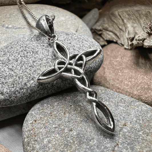 Pure Love Celtic Cross Necklace - 18