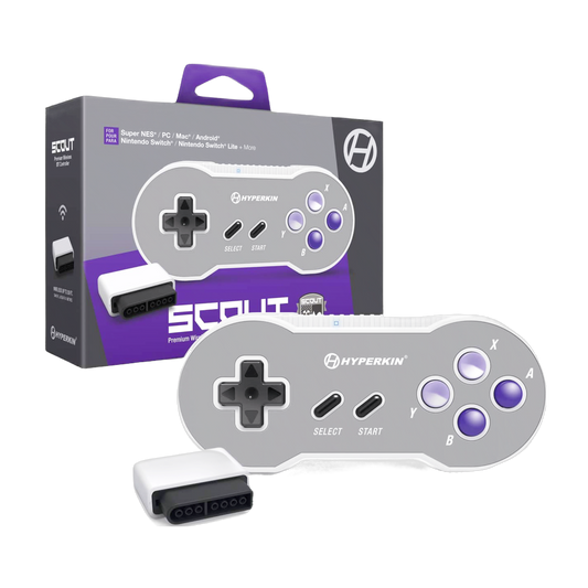 Hyperkin Scout Wireless Controller | Switch SNES | New