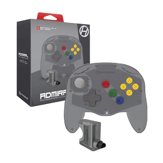 Hyperkin Admiral Wireless Controller | Switch N64 PC Mac | New