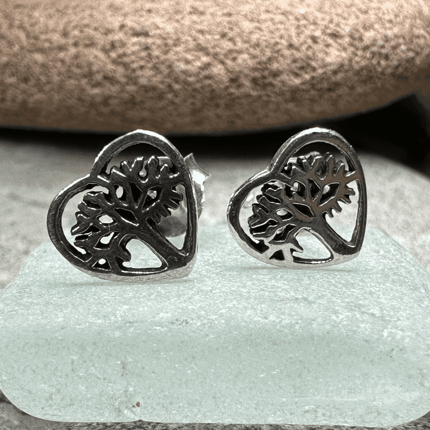 Beag Tree of Life Stud Earrings - 