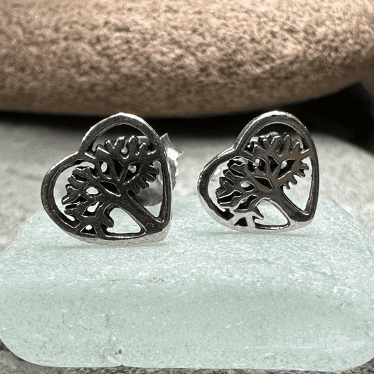Beag Tree of Life Stud Earrings - 