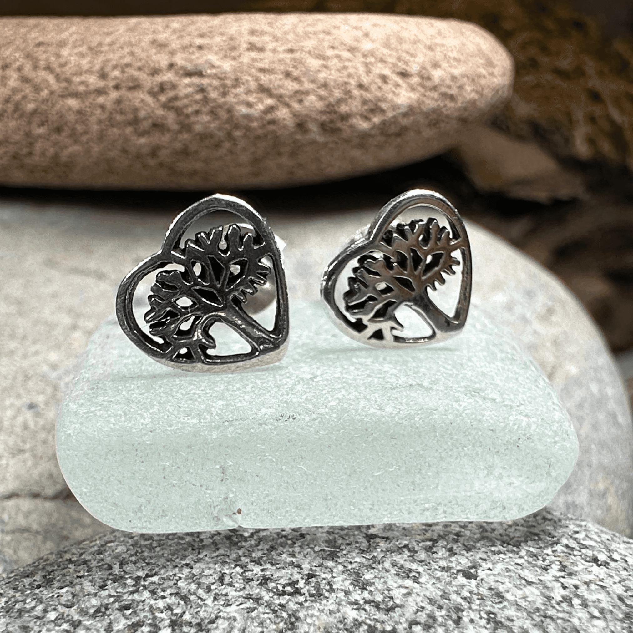 Beag Tree of Life Stud Earrings - 