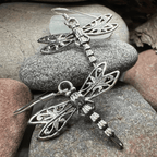 Dragonfly Drop Earrings - 