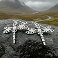 Dragonfly Drop Earrings