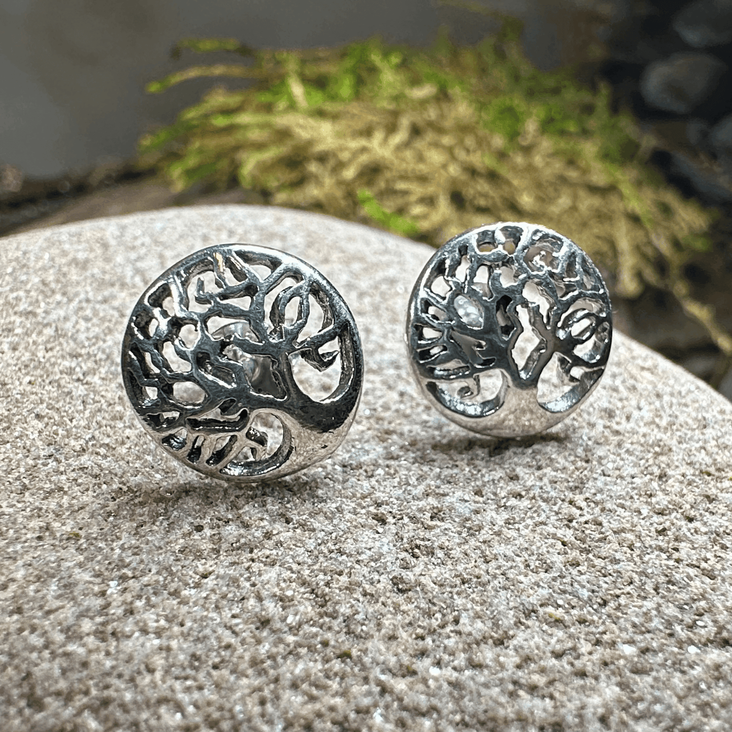Celtic Tree of Life Stud Earrings - 
