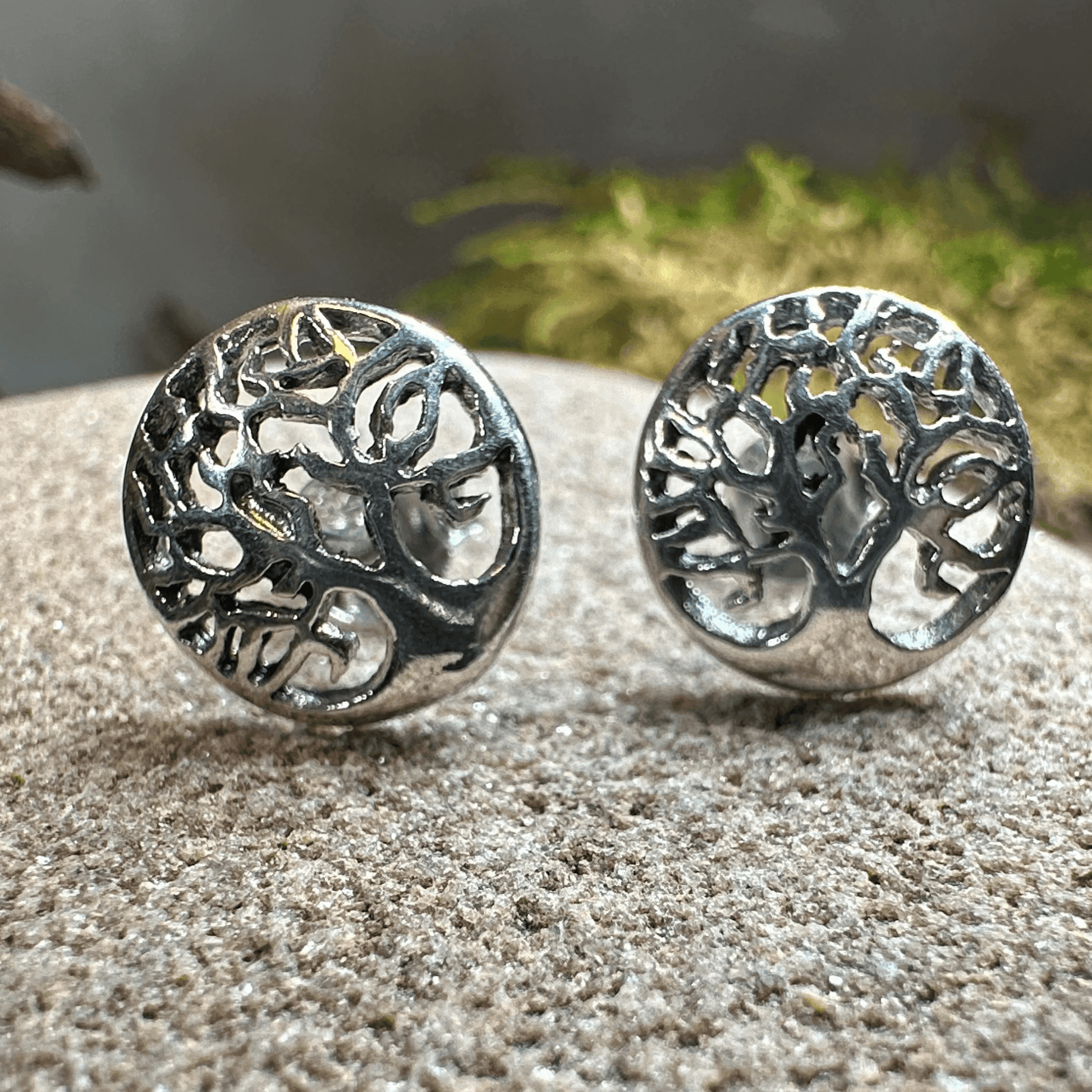 Celtic Tree of Life Stud Earrings - 
