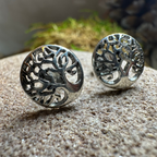 Celtic Tree of Life Stud Earrings