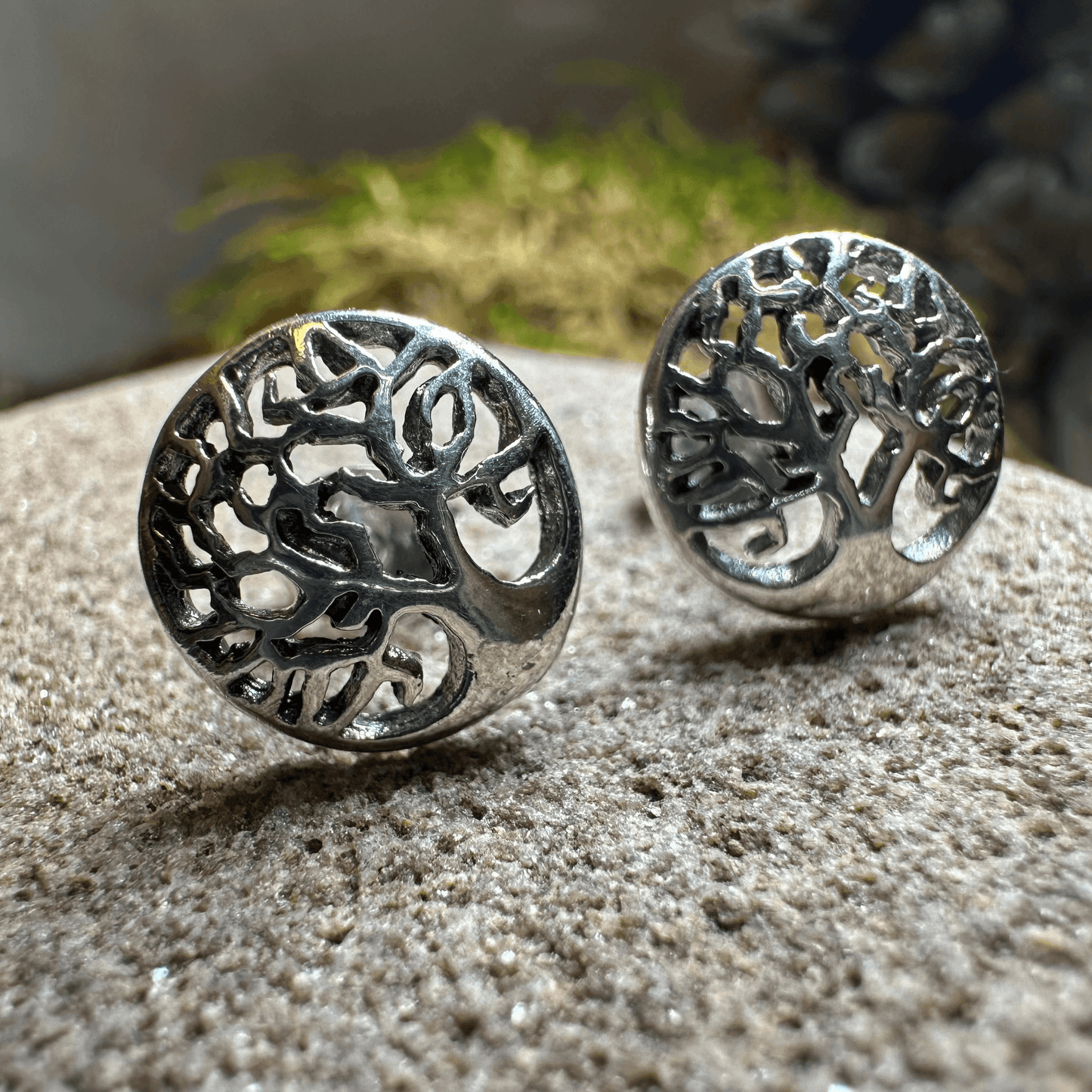 Celtic Tree of Life Stud Earrings - 