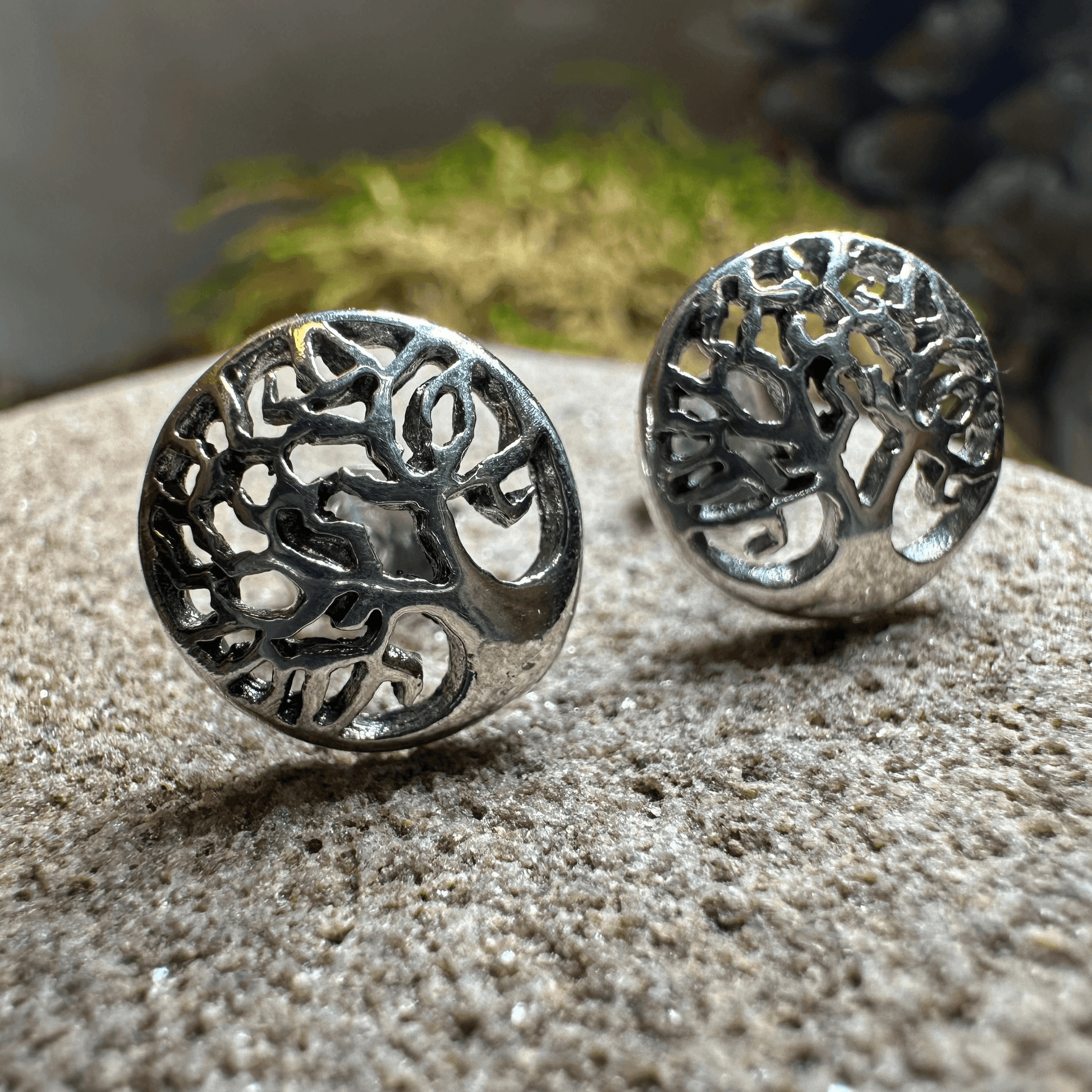 Celtic Tree of Life Stud Earrings - 