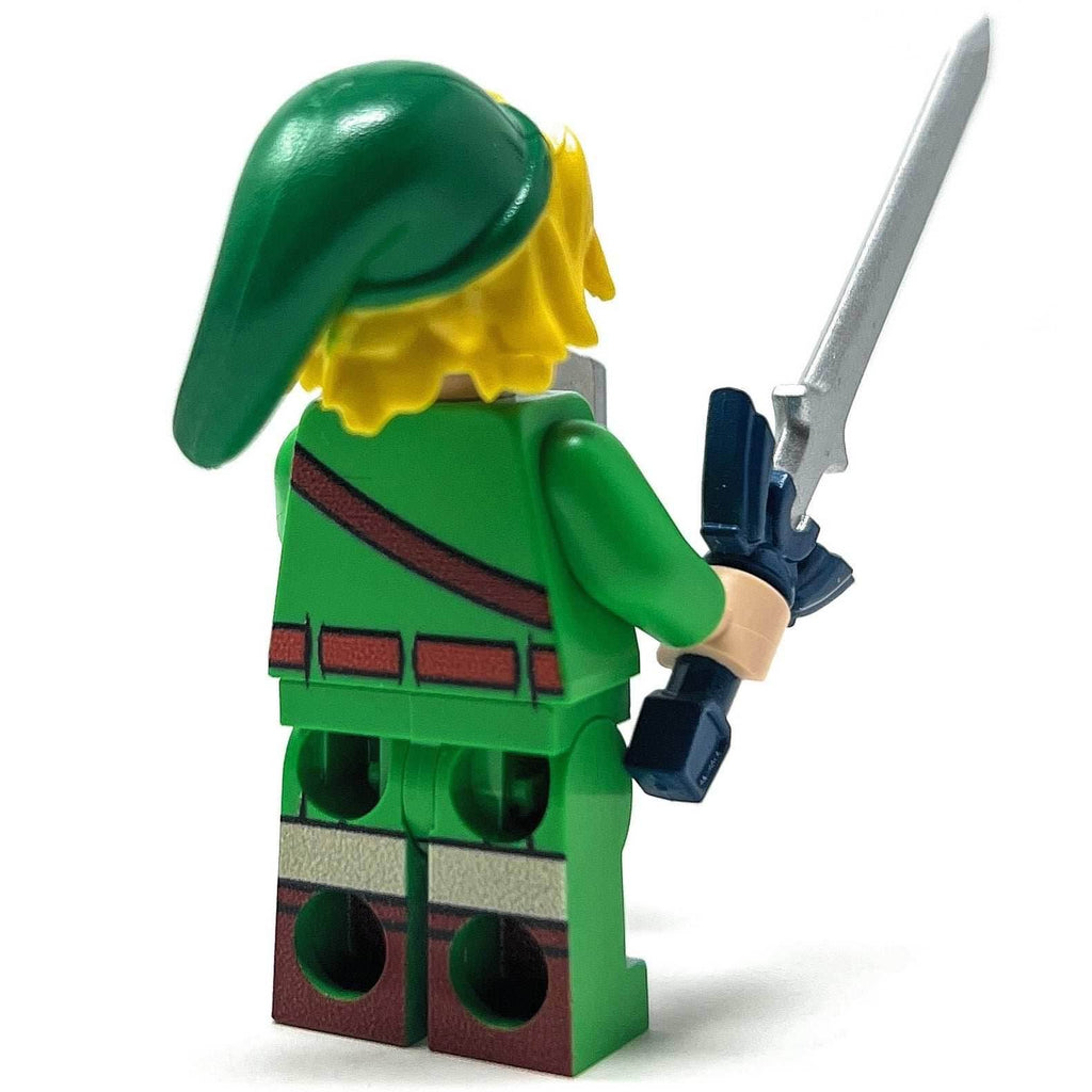 Link - Custom Legend of Zelda Minifig made using LEGO parts - 