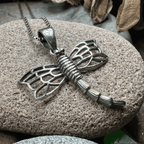 Celtic Dragonfly Necklace - 18