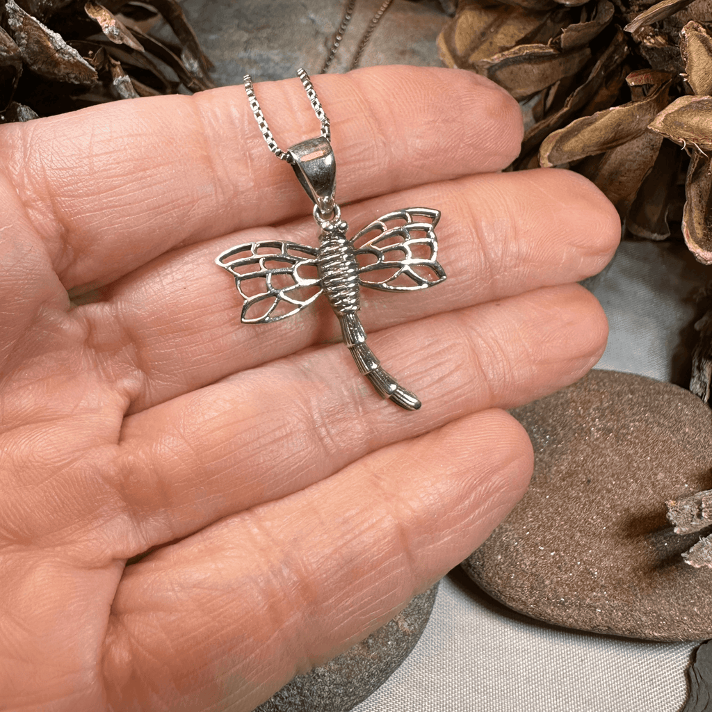 Celtic Dragonfly Necklace - 18