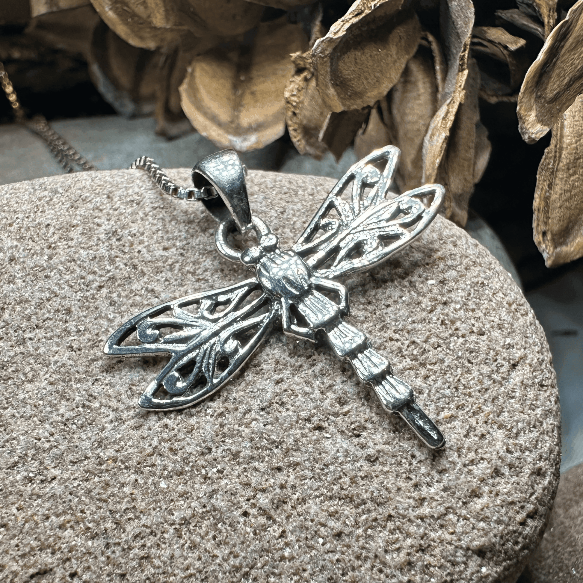 Summerdancer Dragonfly Necklace - 18