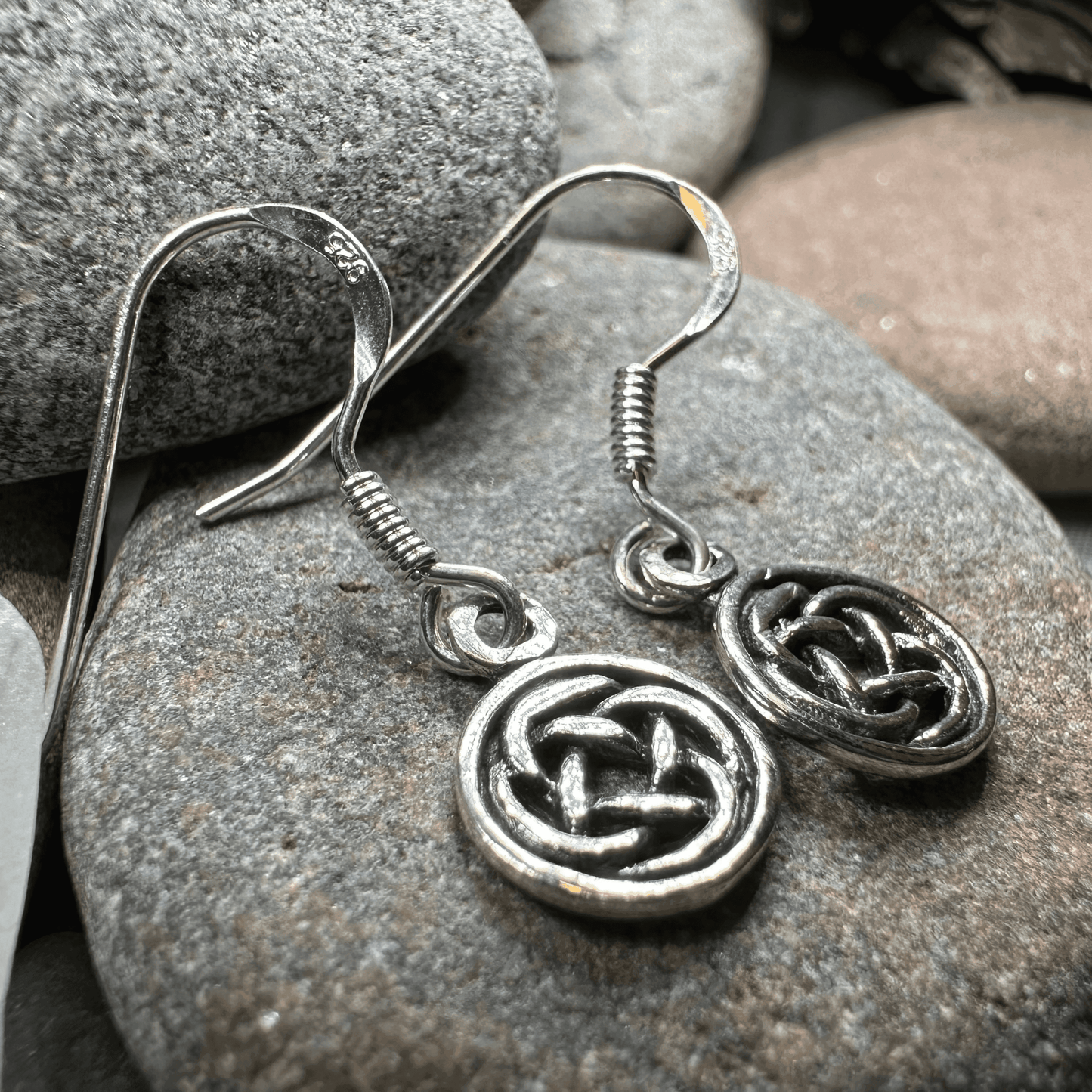 Dainty Dara Knot Earrings - 